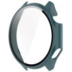 Carcasa cu protectie ecran din sticla securizata BizonMobile compatibila cu OnePlus Watch 3 / Oppo Watch X2, Verde 4 - lerato.ro