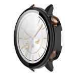Carcasa cu protectie ecran din sticla securizata BizonMobile compatibila cu OnePlus Watch 3 43mm, Negru 6 - lerato.ro
