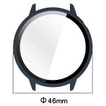 Carcasa cu protectie ecran din sticla securizata BizonMobile compatibila cu OnePlus Watch 3 43mm, Dark Blue 3 - lerato.ro