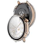 Carcasa cu protectie ecran din sticla securizata BizonMobile compatibila cu OnePlus Watch 3 43mm, Transparent 5 - lerato.ro