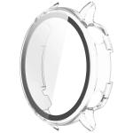 Carcasa cu protectie ecran din sticla securizata BizonMobile compatibila cu OnePlus Watch 3 43mm, Transparent 4 - lerato.ro