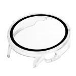 Carcasa cu protectie ecran din sticla securizata BizonMobile compatibila cu OnePlus Watch 3 43mm, Transparent 7 - lerato.ro