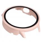 Carcasa cu protectie ecran din sticla securizata BizonMobile compatibila cu OnePlus Watch 3 43mm, Roz 8 - lerato.ro