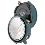 Carcasa cu protectie ecran din sticla securizata BizonMobile compatibila cu OnePlus Watch 3 43mm, Verde 5 - lerato.ro