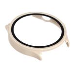 Carcasa cu protectie ecran BizonMobile Adamo compatibila cu OnePlus Watch Lite 45 mm / Oppo Watch S 45 mm, Bej 8 - lerato.ro