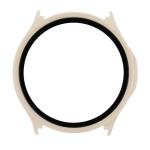 Carcasa cu protectie ecran BizonMobile Adamo compatibila cu OnePlus Watch Lite 45 mm / Oppo Watch S 45 mm, Bej 9 - lerato.ro