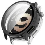 Carcasa cu protectie ecran BizonMobile Adamo compatibila cu OnePlus Watch Lite 45 mm / Oppo Watch S 45 mm, Negru 2 - lerato.ro