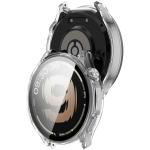 Carcasa cu protectie ecran BizonMobile Adamo compatibila cu OnePlus Watch Lite 45 mm / Oppo Watch S 45 mm, Transparent 5 - lerato.ro
