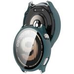 Carcasa cu protectie ecran BizonMobile Adamo compatibila cu OnePlus Watch Lite 45 mm / Oppo Watch S 45 mm, Verde 5 - lerato.ro