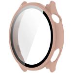 Carcasa cu protectie ecran BizonMobile Adamo compatibila cu OnePlus Watch Lite 45 mm / Oppo Watch S 45 mm, Roz 4 - lerato.ro