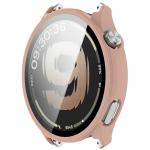 Carcasa cu protectie ecran BizonMobile Adamo compatibila cu OnePlus Watch Lite 45 mm / Oppo Watch S 45 mm, Roz 6 - lerato.ro