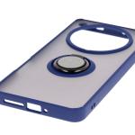 Carcasa Bizon Hybrid Ring compatibila cu Oppo Find X8 Pro, Albastru 6 - lerato.ro
