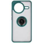 Carcasa Bizon Hybrid Ring compatibila cu Xiaomi Poco F7 Pro, Verde 2 - lerato.ro