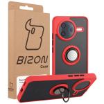Carcasa Bizon Hybrid Ring compatibila cu Xiaomi Poco F7 Pro, Rosu 8 - lerato.ro