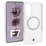 Carcasa Bizon CrystalO cu MagSafe compatibila cu Xiaomi Poco F7, Transparent 3 - lerato.ro