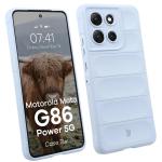 Carcasa Bizon Tur compatibila cu Motorola Moto G86 Power 5G, Light Blue 3 - lerato.ro