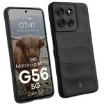 Carcasa Bizon Tur compatibila cu Motorola Moto G56 5G, Negru 3 - lerato.ro