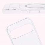 Carcasa Bizon CrystalO cu MagSafe compatibila cu Google Pixel 10 Pro XL, Transparent 5 - lerato.ro