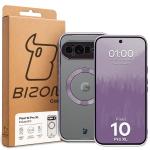 Carcasa Bizon EduardO cu MagSafe compatibila cu Google Pixel 10 Pro XL, Transparent / Violet 6 - lerato.ro