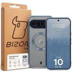 Carcasa Bizon EduardO cu MagSafe compatibila cu Google Pixel 10 Pro XL, Transparent / Albastru 6 - lerato.ro