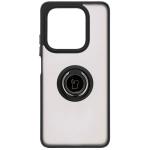 Carcasa Bizon Hybrid Ring compatibila cu Xiaomi Redmi Note 14 5G, Negru 2 - lerato.ro