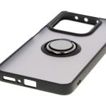 Carcasa Bizon Hybrid Ring compatibila cu Xiaomi Redmi Note 14 5G, Negru 6 - lerato.ro