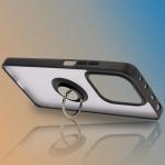 Carcasa Bizon Hybrid Ring compatibila cu Xiaomi Redmi Note 14 5G, Negru 7 - lerato.ro
