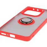 Carcasa Bizon Hybrid Ring compatibila cu Xiaomi Redmi Note 14 5G, Rosu 6 - lerato.ro