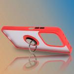 Carcasa Bizon Hybrid Ring compatibila cu Xiaomi Redmi Note 14 5G, Rosu 7 - lerato.ro