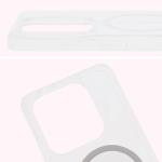 Carcasa Bizon CrystalO cu MagSafe compatibila cu Xiaomi Redmi Note 14 5G, Transparent 5 - lerato.ro
