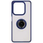 Carcasa Bizon Hybrid Ring compatibila cu Xiaomi Redmi Note 14 5G, Albastru 2 - lerato.ro