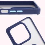 Carcasa Bizon Hybrid Ring compatibila cu Xiaomi Redmi Note 14 5G, Albastru 4 - lerato.ro