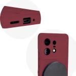 Carcasa Bizon Tur compatibila cu Motorola Edge 50 Pro, Dark Purple 12 - lerato.ro