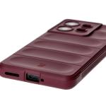 Carcasa Bizon Tur compatibila cu Motorola Edge 50 Pro, Dark Purple 4 - lerato.ro