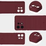 Carcasa Bizon Tur compatibila cu Motorola Edge 50 Pro, Dark Purple 10 - lerato.ro