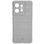 Carcasa Bizon Tur compatibila cu Motorola Edge 50 Pro, Light Grey 2 - lerato.ro