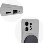 Carcasa Bizon Tur compatibila cu Motorola Edge 50 Pro, Light Grey 12 - lerato.ro