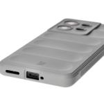 Carcasa Bizon Tur compatibila cu Motorola Edge 50 Pro, Light Grey 4 - lerato.ro