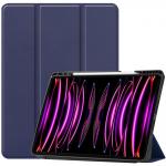 Husa Bizon Tab Lizard compatibila cu iPad Pro 11 inch 2022/2021/2020/2018, Dark Blue 5 - lerato.ro