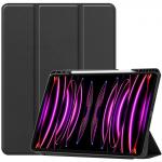 Husa Bizon Tab Lizard compatibila cu iPad Pro 11 inch 2022/2021/2020/2018, Negru 5 - lerato.ro