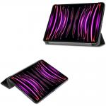 Husa Bizon Tab Croc compatibila cu iPad Pro 12.9 inch 2022/2021/2020/2018, Negru 3 - lerato.ro