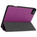 Husa Bizon Tab Lizard compatibila cu iPad Pro 11 inch 2022/2021/2020/2018, Dark Purple 4 - lerato.ro