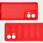 Carcasa Bizon Tur compatibila cu Motorola Edge 50 Fusion, Rosu 7 - lerato.ro