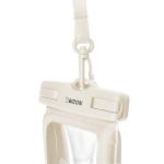 Husa waterproof universala Bizon Case Hydrofloat pentru dispozitive 6.3 inch, Ecru 14 - lerato.ro