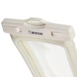 Husa waterproof universala Bizon Case Hydrofloat pentru dispozitive 6.3 inch, Ecru 4 - lerato.ro
