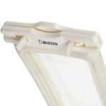 Husa waterproof universala Bizon Case Hydrofloat pentru dispozitive 6.3 inch, Ecru 5 - lerato.ro