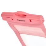 Set 2 huse waterproof universale Bizon Case Hydrowrap pentru dispozitive 6.9 inch, Roz 4 - lerato.ro
