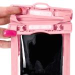 Set 2 huse waterproof universale Bizon Case Hydrowrap pentru dispozitive 6.9 inch, Roz 8 - lerato.ro