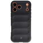 Kit protectie 2 in 1 BizonMobile, Carcasa Bizon Tur si Folie sticla securizata Bizon Glass Edge, compatibil cu iPhone 17 Pro Max, Negru 3 - lerato.ro
