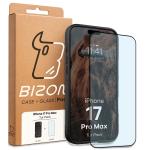 Kit protectie 2 in 1 BizonMobile, Carcasa Bizon Tur si Folie sticla securizata Bizon Glass Edge, compatibil cu iPhone 17 Pro Max, Negru 11 - lerato.ro